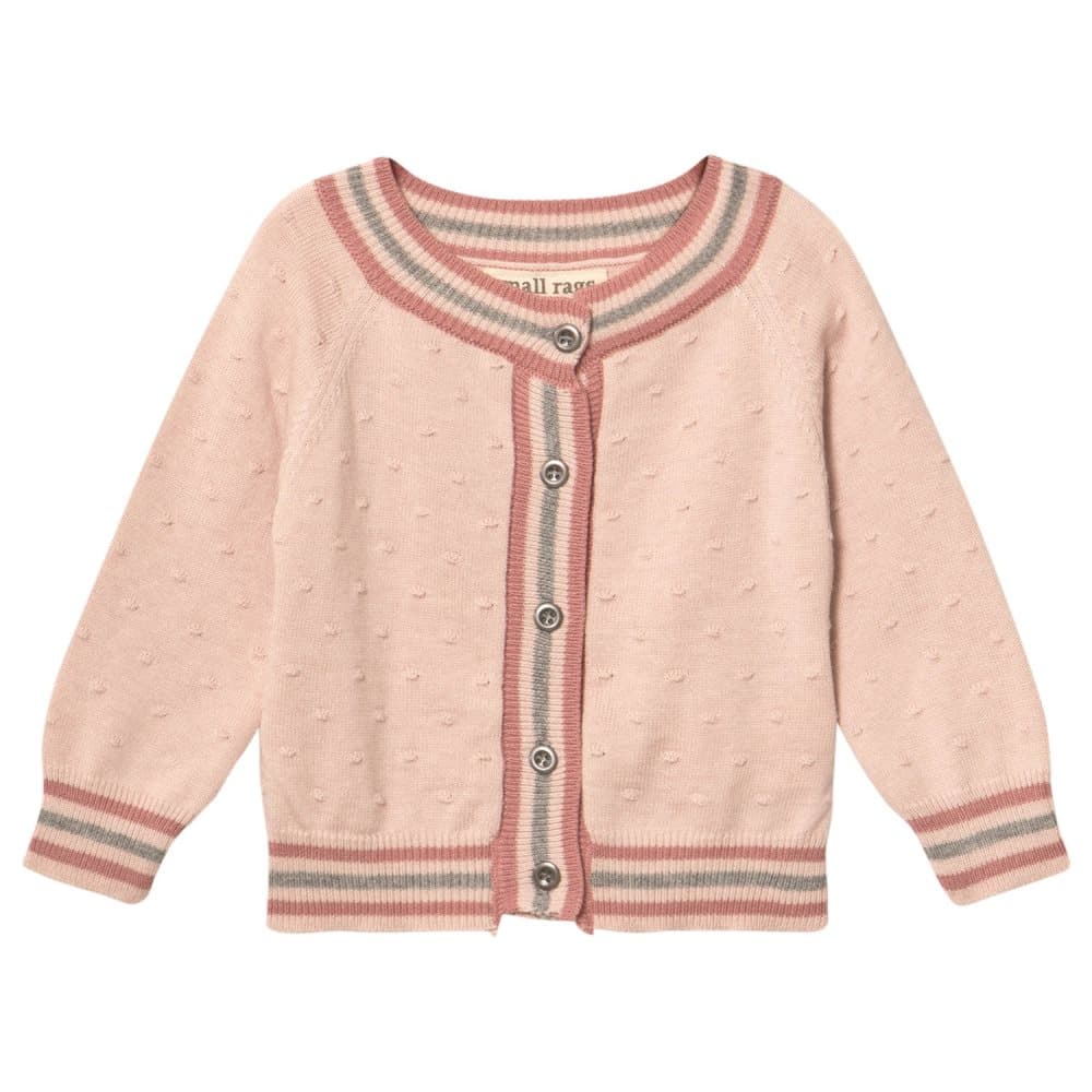 Small Rags, Grace Strikket Cardigan Sepia Rose