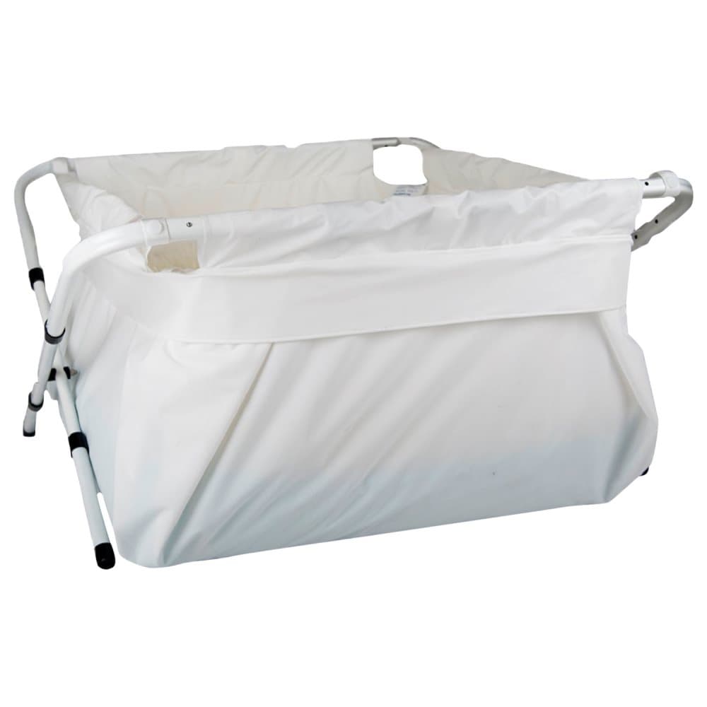 BiBaBad, Portabelt Badekar XXL Flexi 80-100 cm Hvit