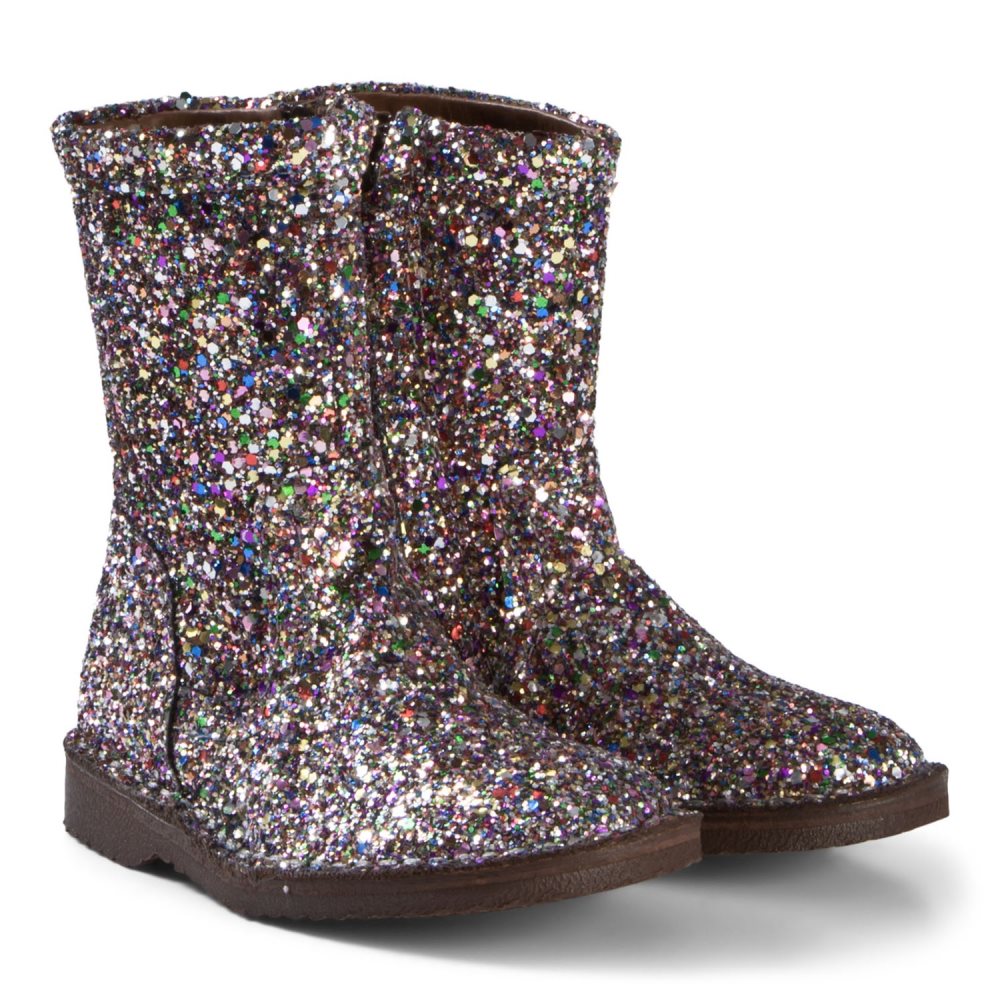 Bisgaard, Stövlar Multi Glitter Leksaker CDON.COM Baby sida dragkedja Glitter Ankel stövlar | SHEIN SE