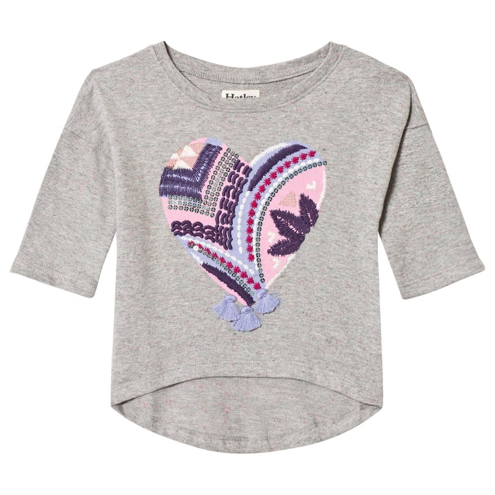 Hatley, Grey Crafty Heart Trøje