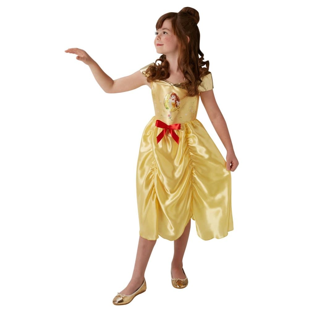 Disney Princess, Fairytale Belle Udklædningsdragt Størrelse Small