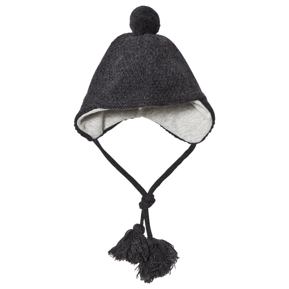 Melton, Baby Sailor Dark Grey Melange Lammeull