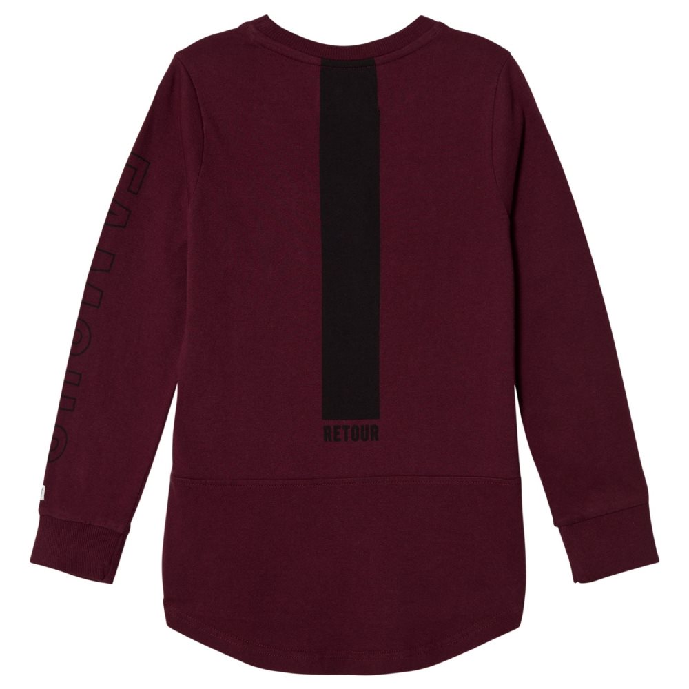 Retour, Cornelio T skjorte Bordeaux | CDON skjorte bordeaux