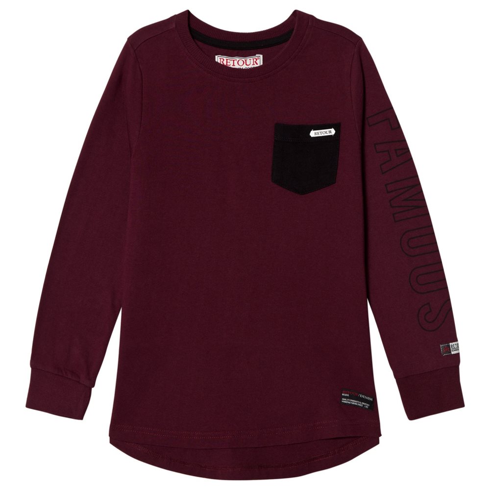 Retour, Cornelio T skjorte Bordeaux | CDON Retour, Cornelio T skjorte Bordeaux | CDON