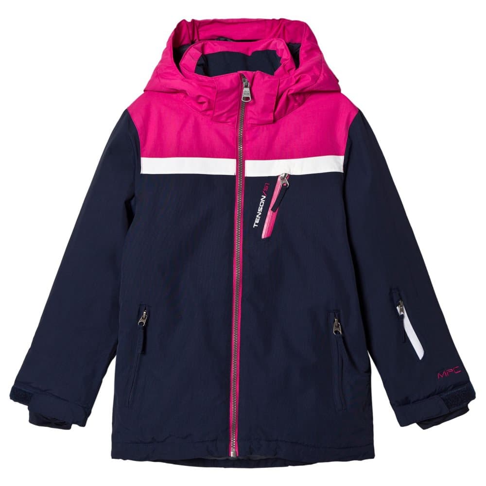 Tenson, Fawn Jakke Marineblå/Rosa