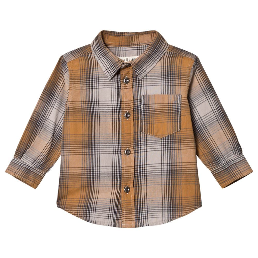 Small Rags, Hubert Skjorte Bone Brown