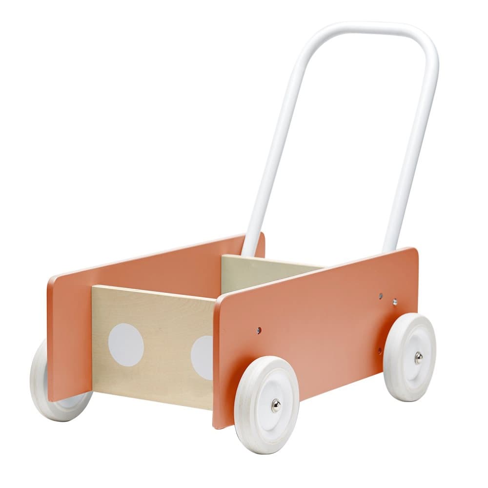 Kids Concept, Lær-å-Gå-Vogn Aprikos
