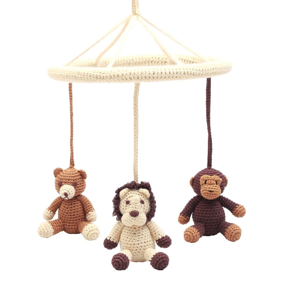 natureZOO, Circle Mobile, Teddy, Lion, Monkey