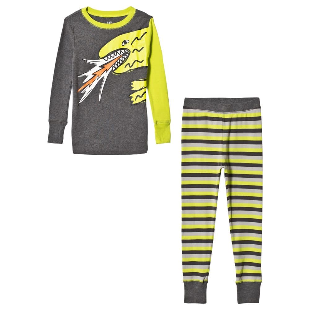 Gap, Monster Pyjamas Grå / Gul