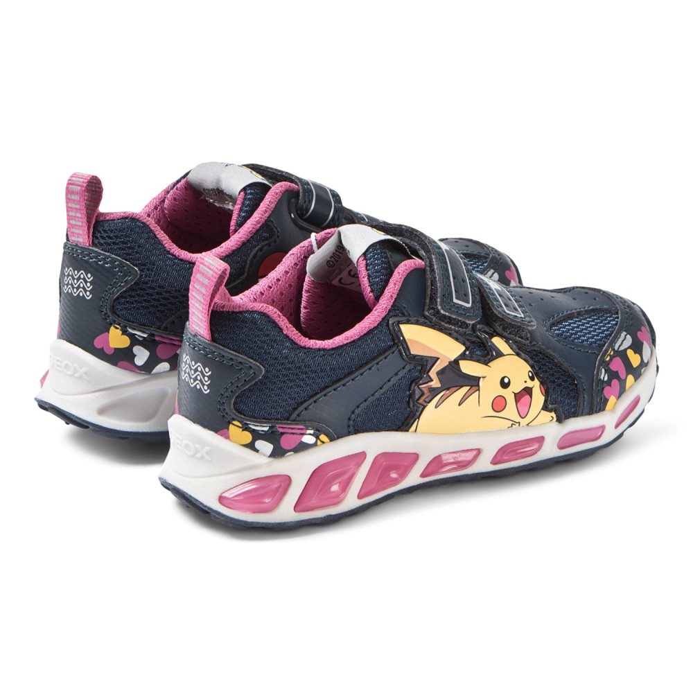 Geox, Shuttle Pikachu LED Sko Marinblå Leksaker