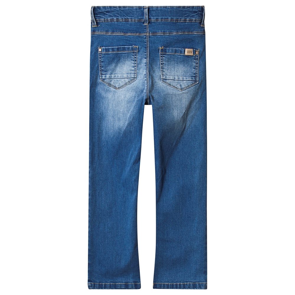 Name It, Becky Denim Tereza Pant Medium Blue Leker CDON.COM Name it stretch bukser barn bukser, sammenlign priser og