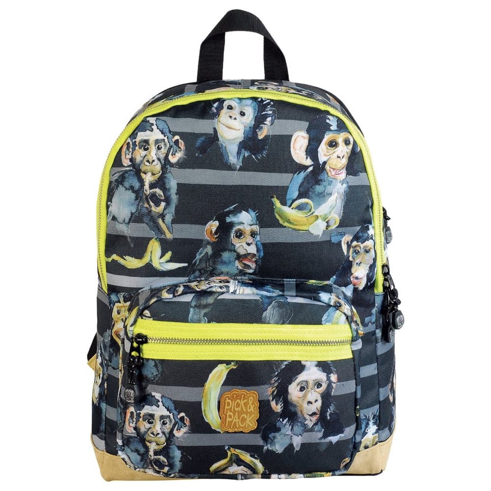 Pick & Pack, Backpack Chimpanze Black