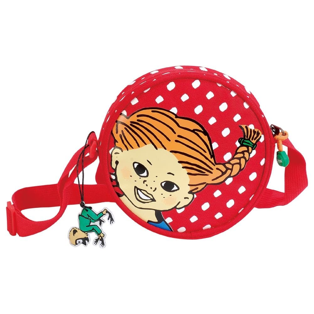 Pippi Långstrump, Round Shoulder Bag
