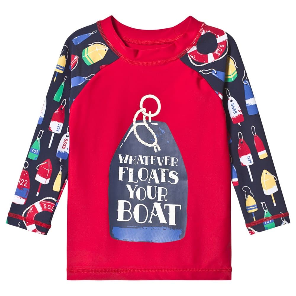 Hatley, Nautical UV-trøje Red Buoys