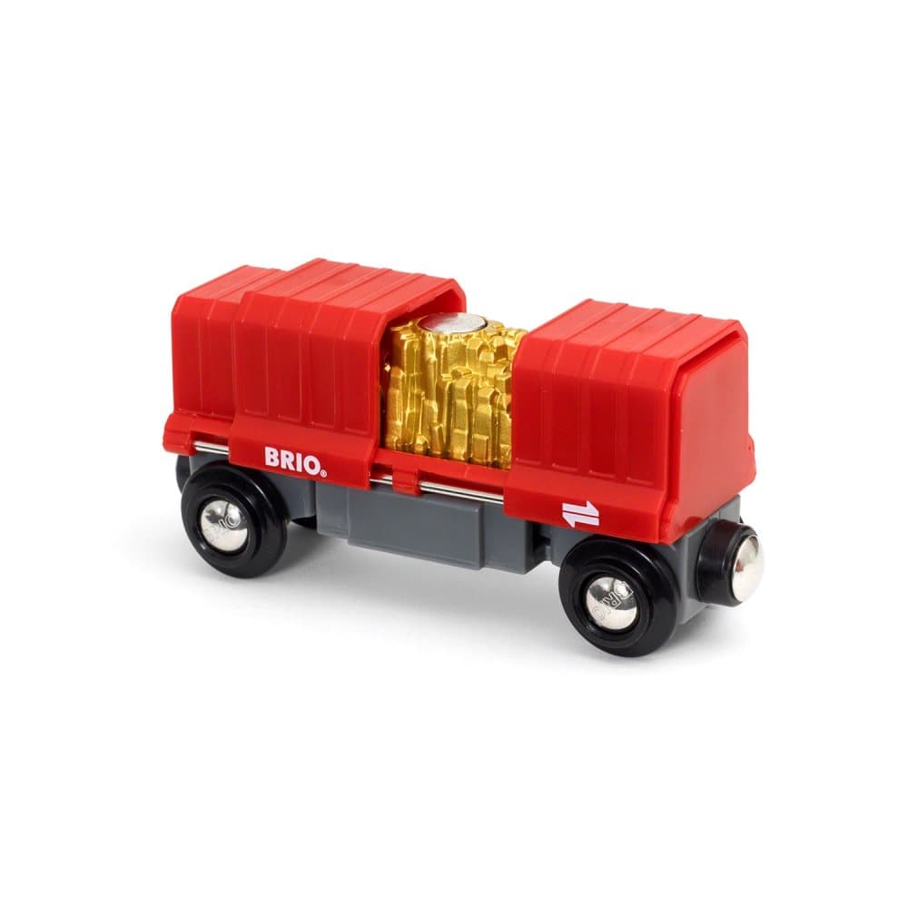 BRIO® World 33938 - Fragtvogn med Guldbelastning
