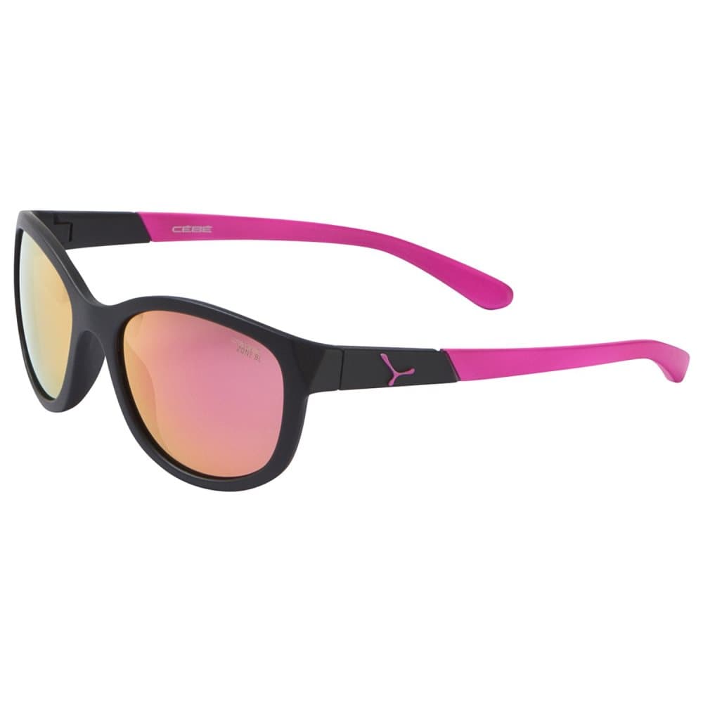 Cebe, Black with Pink Lense Katniss Sunglasses