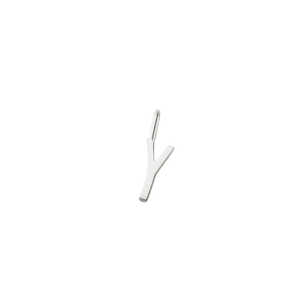 Design Letters, 10 mm 925 Sterling Silver - Y
