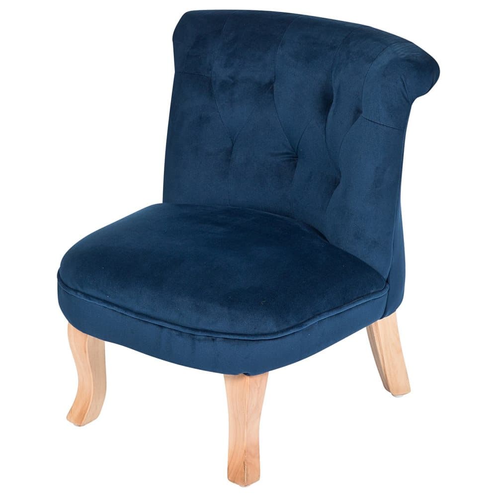 JOX, Furniture Armchair Emma Velvet Blue