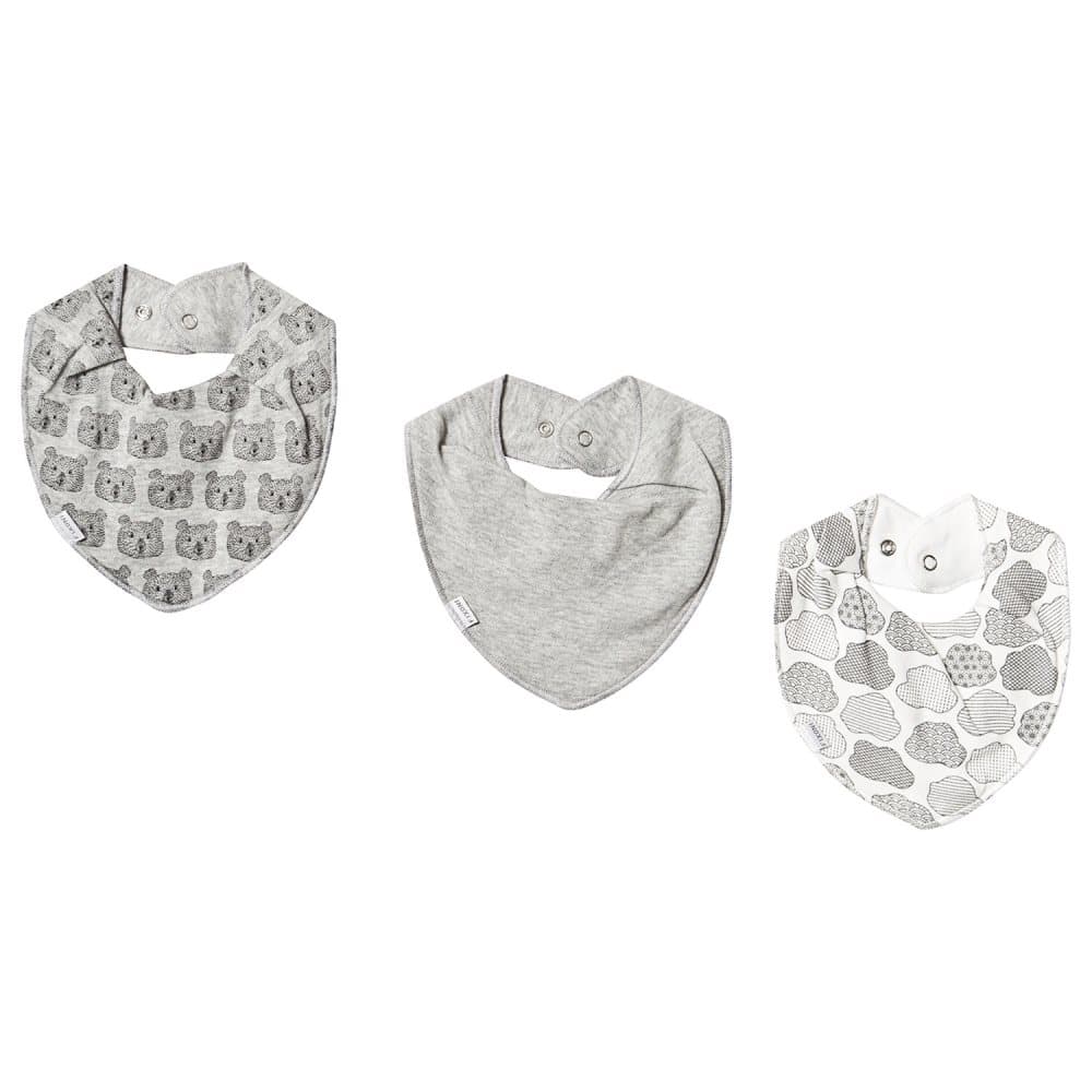 Fixoni, Infinity Bib 3-Pack Oekotex Off White