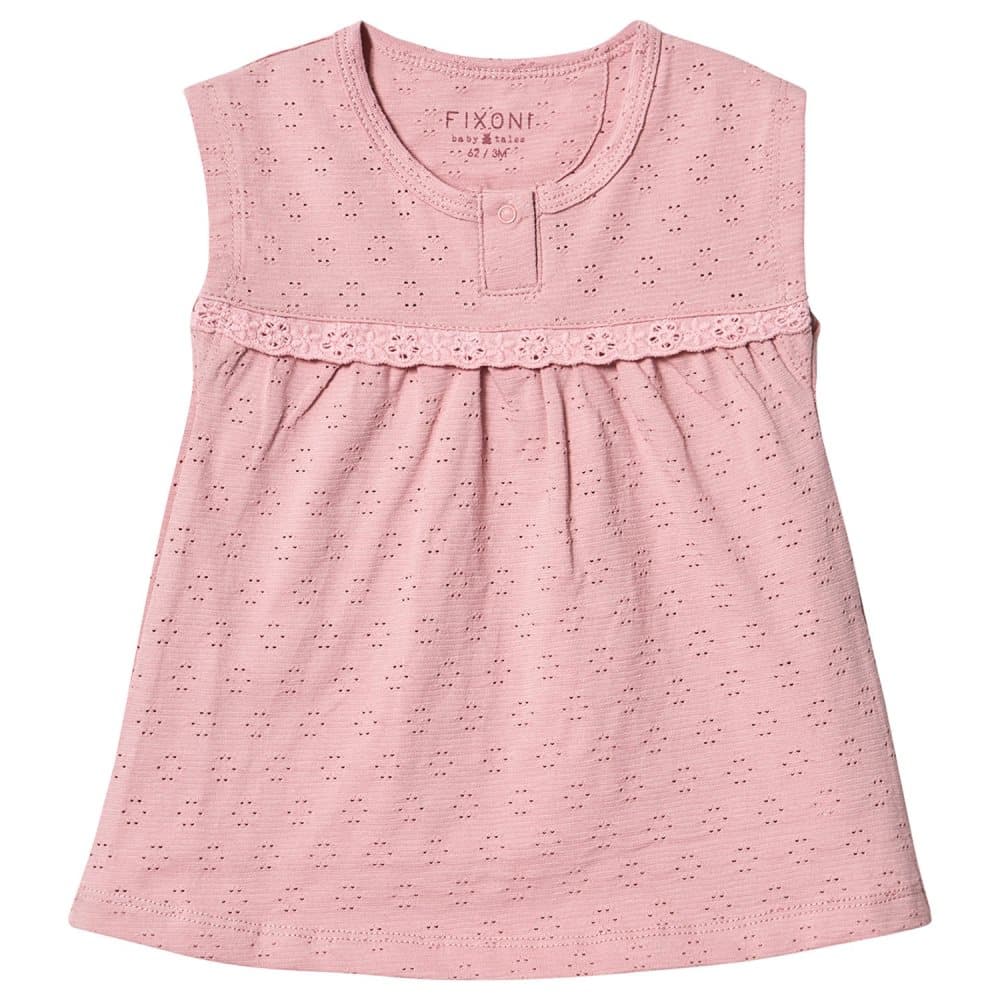 Fixoni, Pointelle Kjole Pink