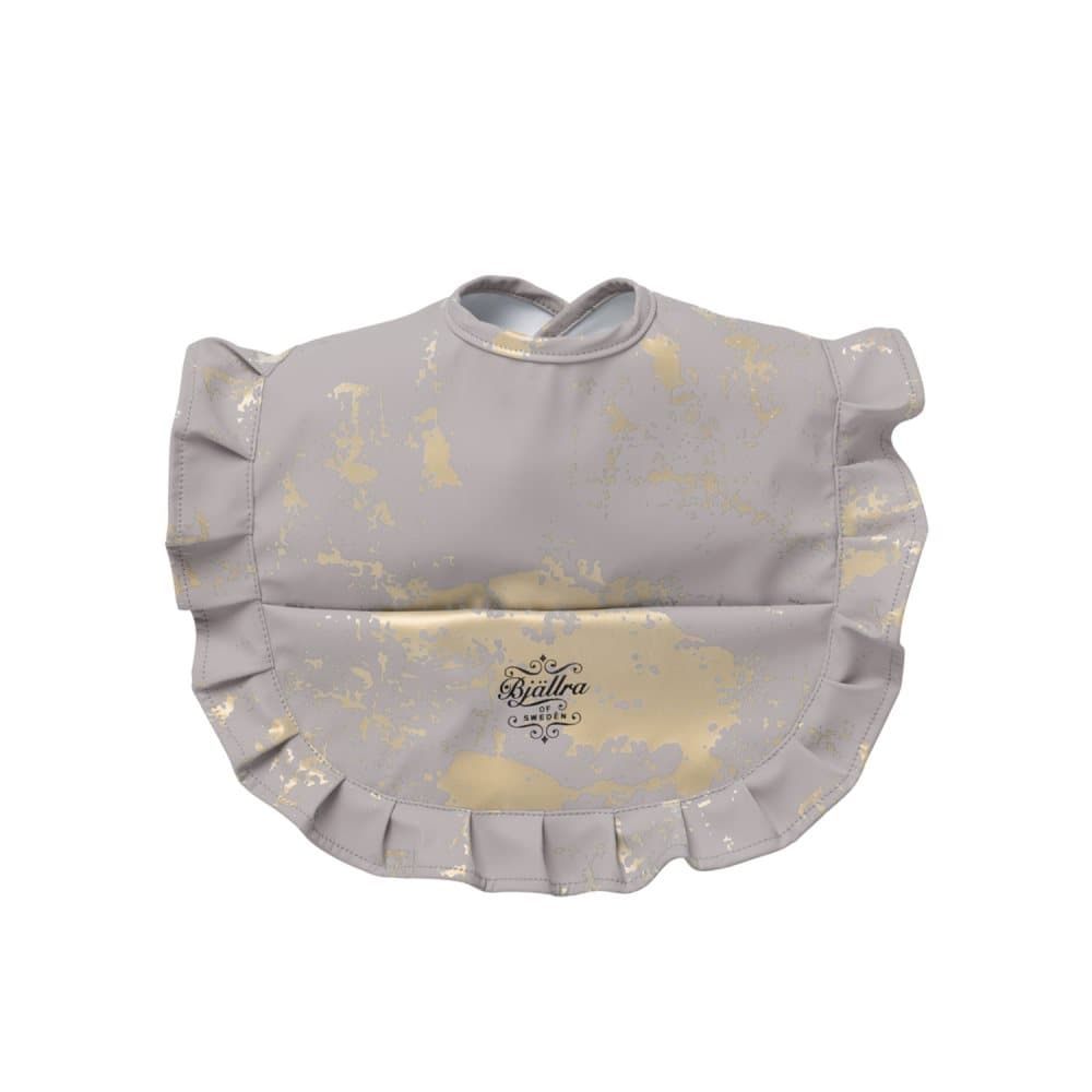 Bjällra of Sweden, Bib Grey Golden Collection