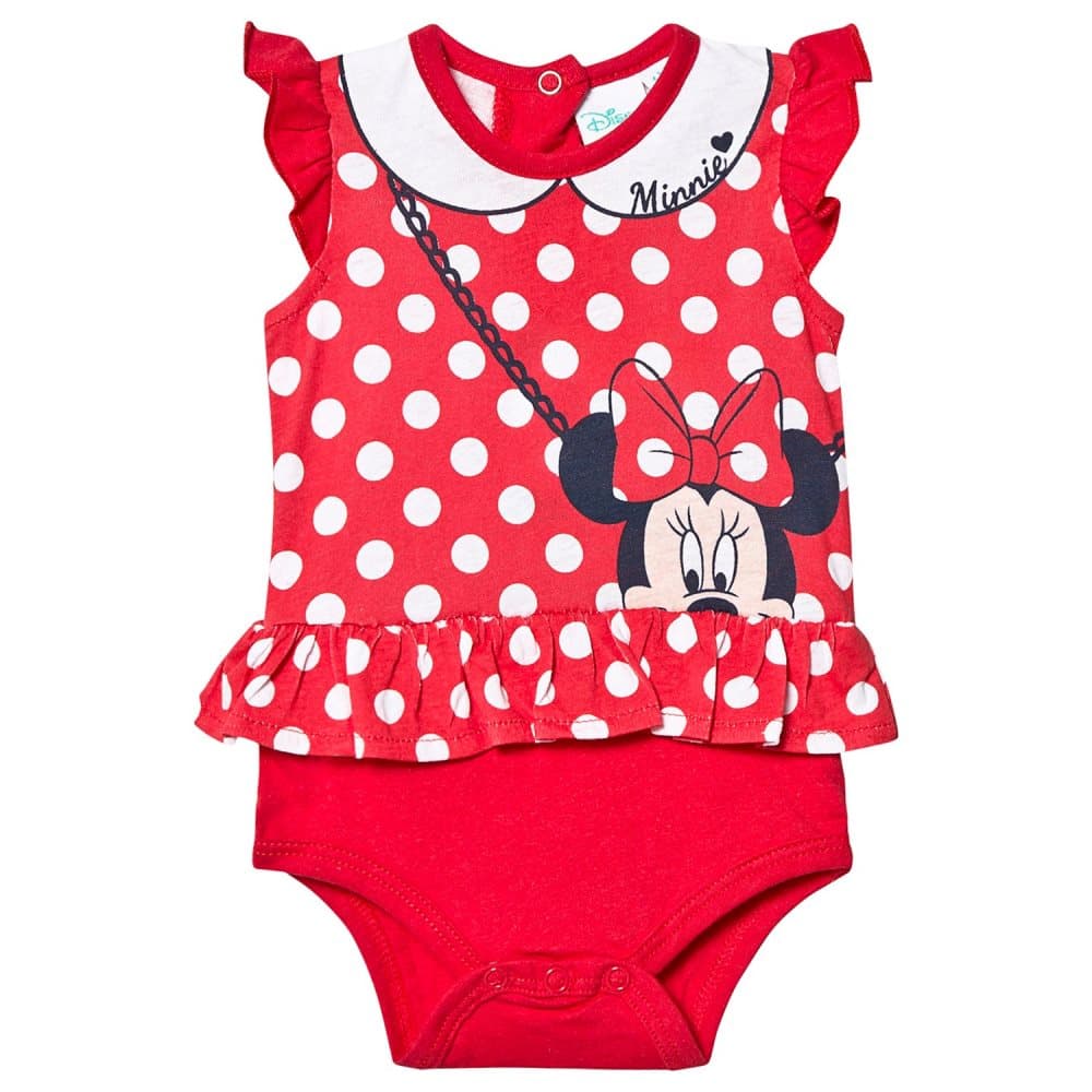 Disney Minnie Mouse, Minnie Body Set Layette Baby Red