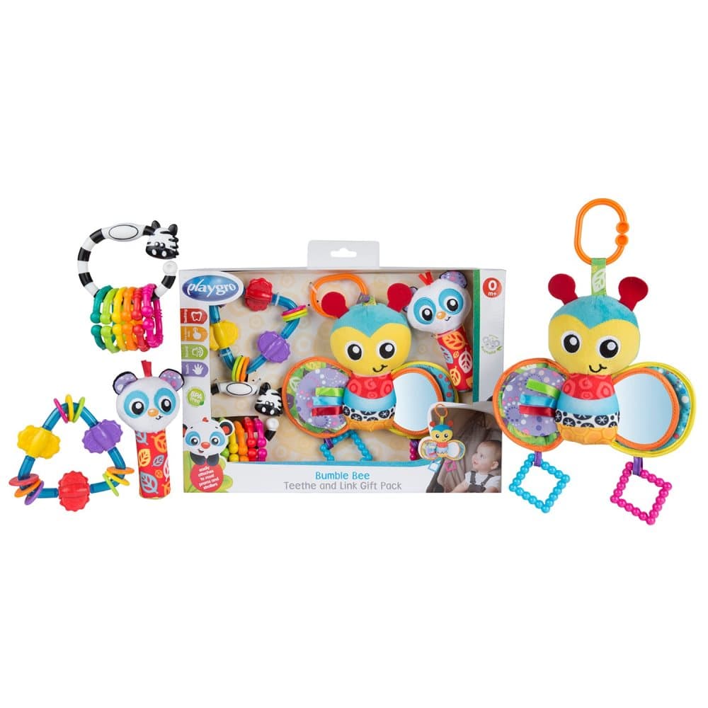 Playgro, Bumble Bee Teethe And Link