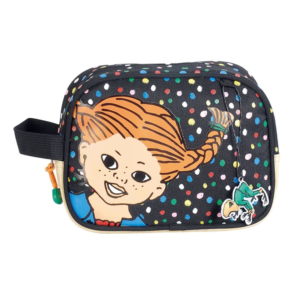 Pippi Långstrump Toiletcase Black