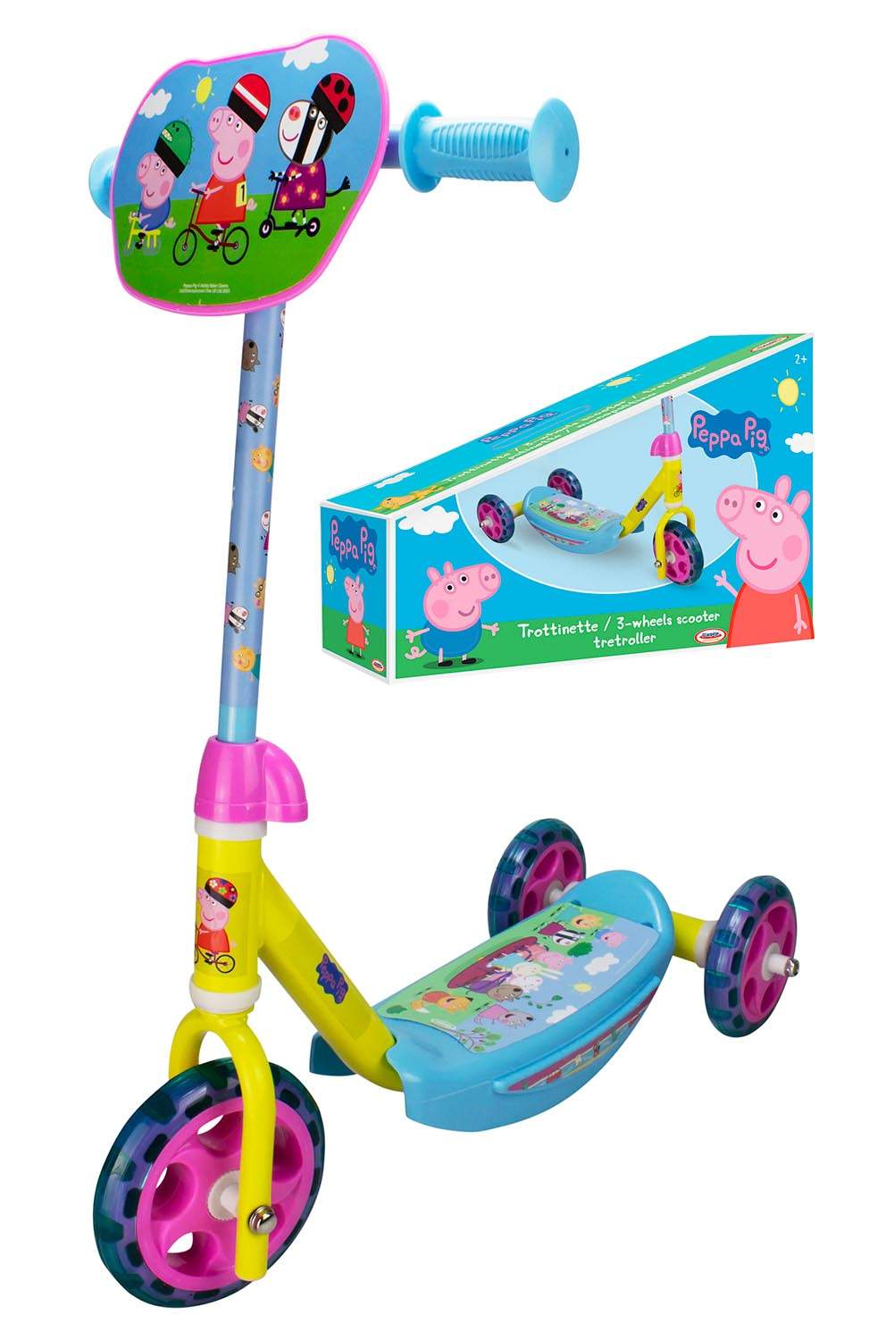 Greta Gris Sparkcykel 3-hjulig