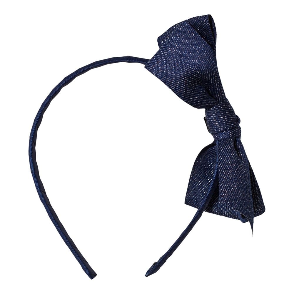 Ciao Charlie, Headband Bow Glitter Navy