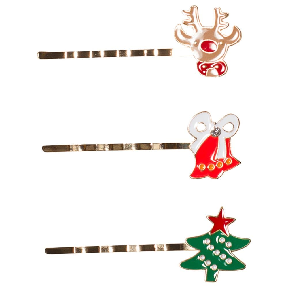 Ciao Charlie, Hair Clip Set Christmas Metal