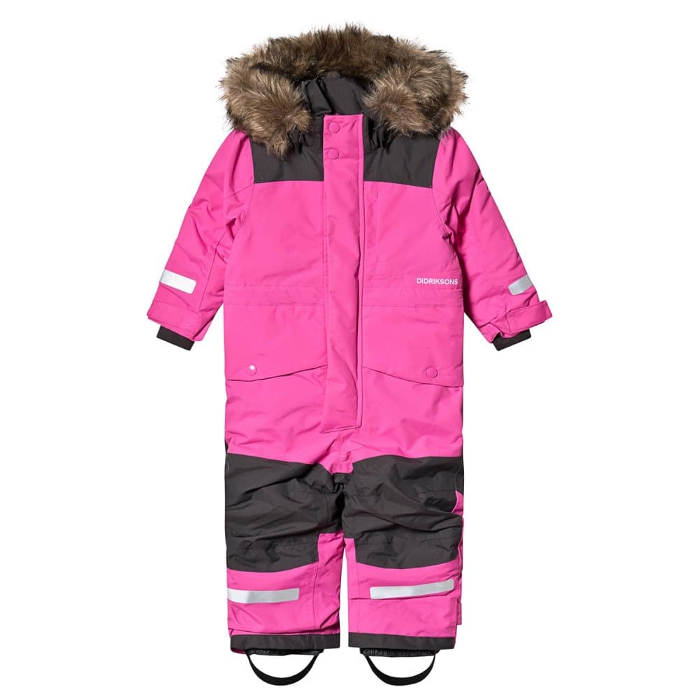 Didriksons, Björnen Coverall Plastic Pink