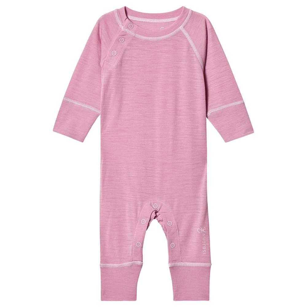 Isbjörn Of Sweden, Dusty Pink Husky Baby Jumpsuit