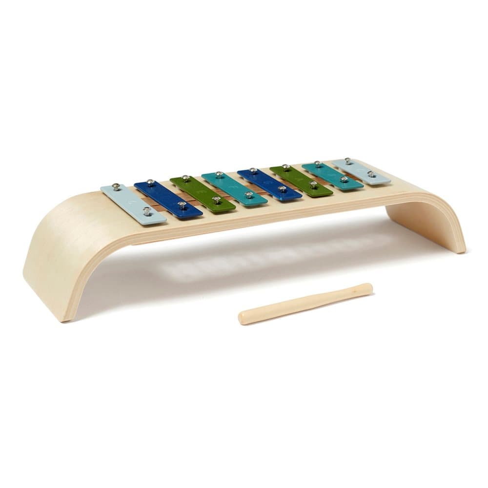 Kids Concept, Wooden Xylofon Blue
