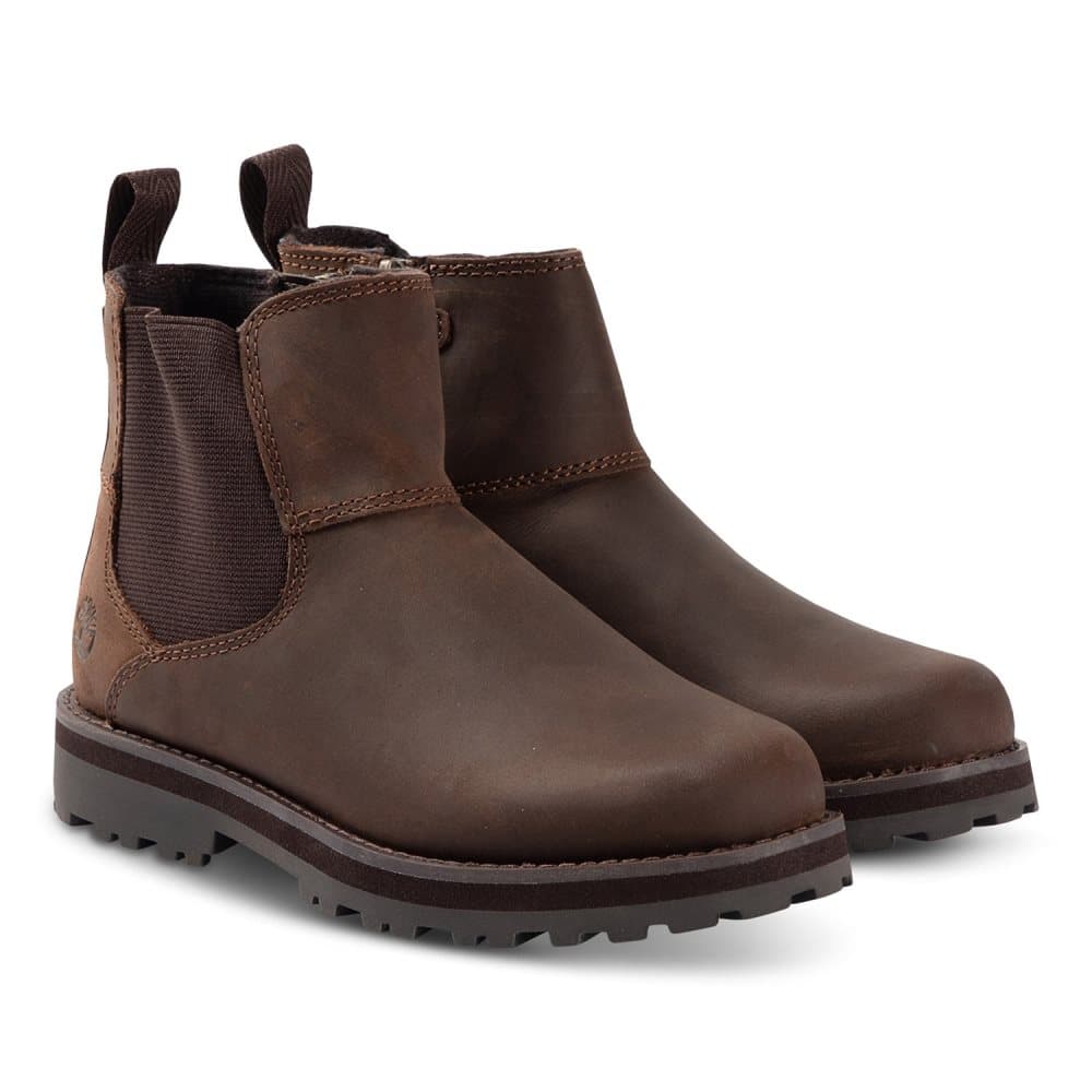 Timberland, Courma Kid Chelsea Støvler Potting Soil