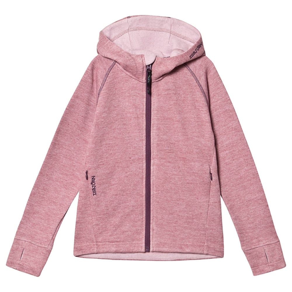 Isbjörn Of Sweden, Dustypink Wooly Hoodie Teens