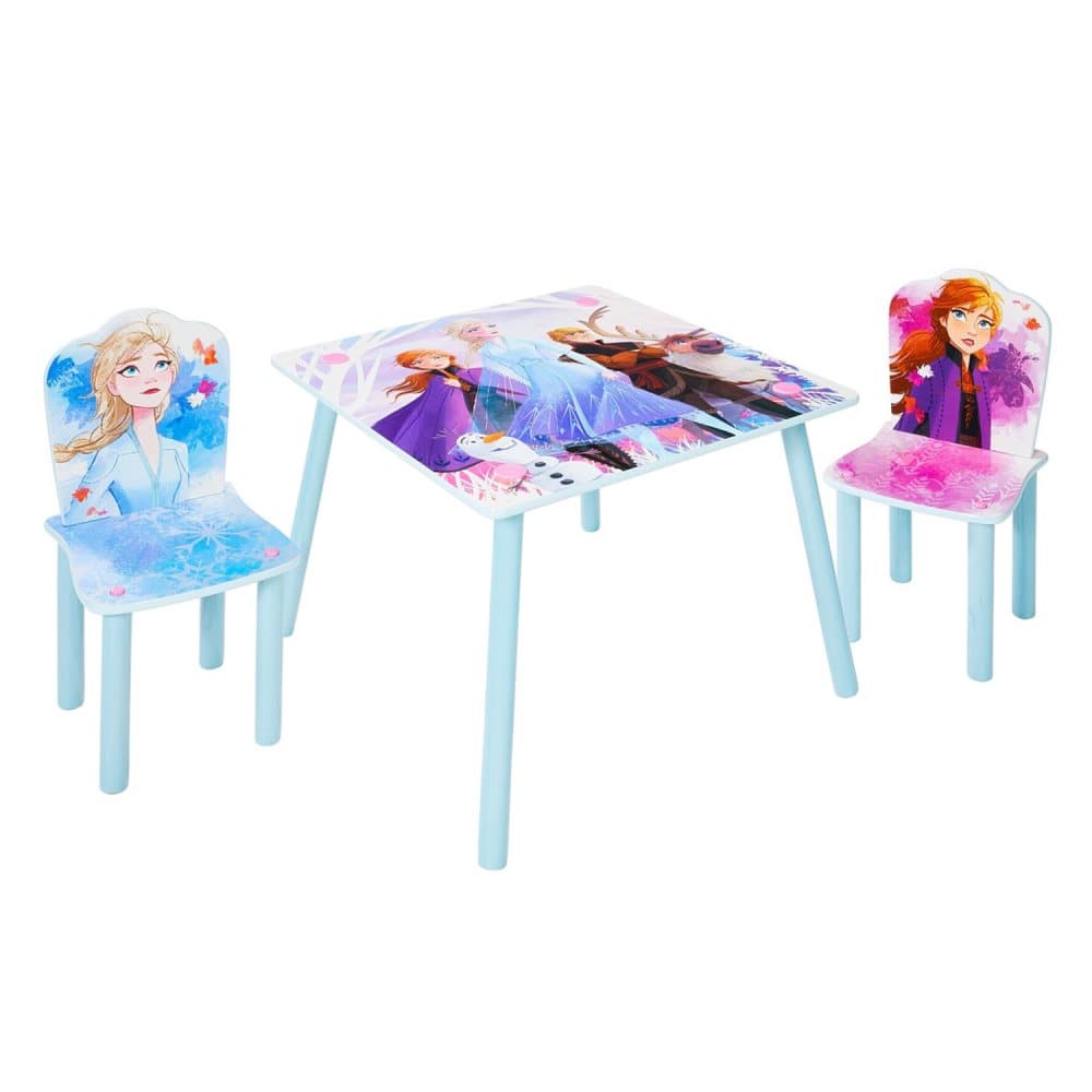 Disney Frozen Kids Table and 2 Chairs Set
