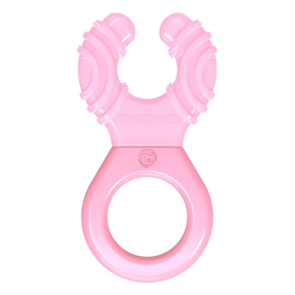 Twistshake, Teether Cooler 2+m Pastel Pink