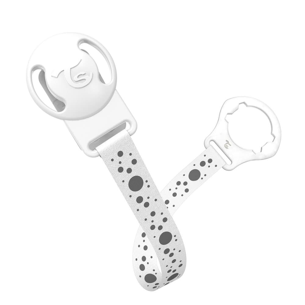 Twistshake, Pacifier Clip White