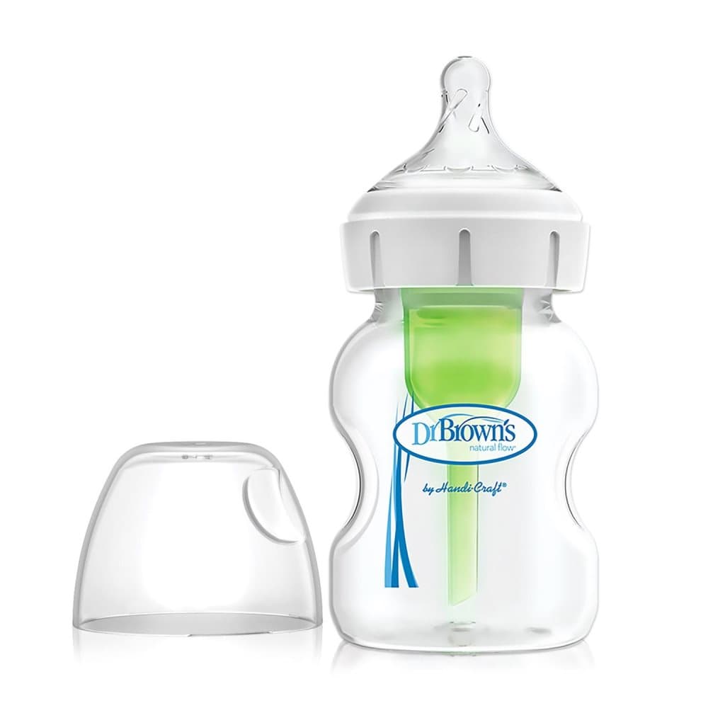 DrBrown, Options+™ Wide-Neck Tåteflaske 150 ml