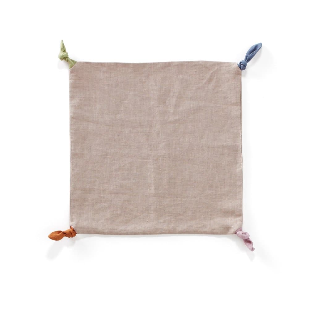 Kids Concept, Linen Knots Tæppe Beige