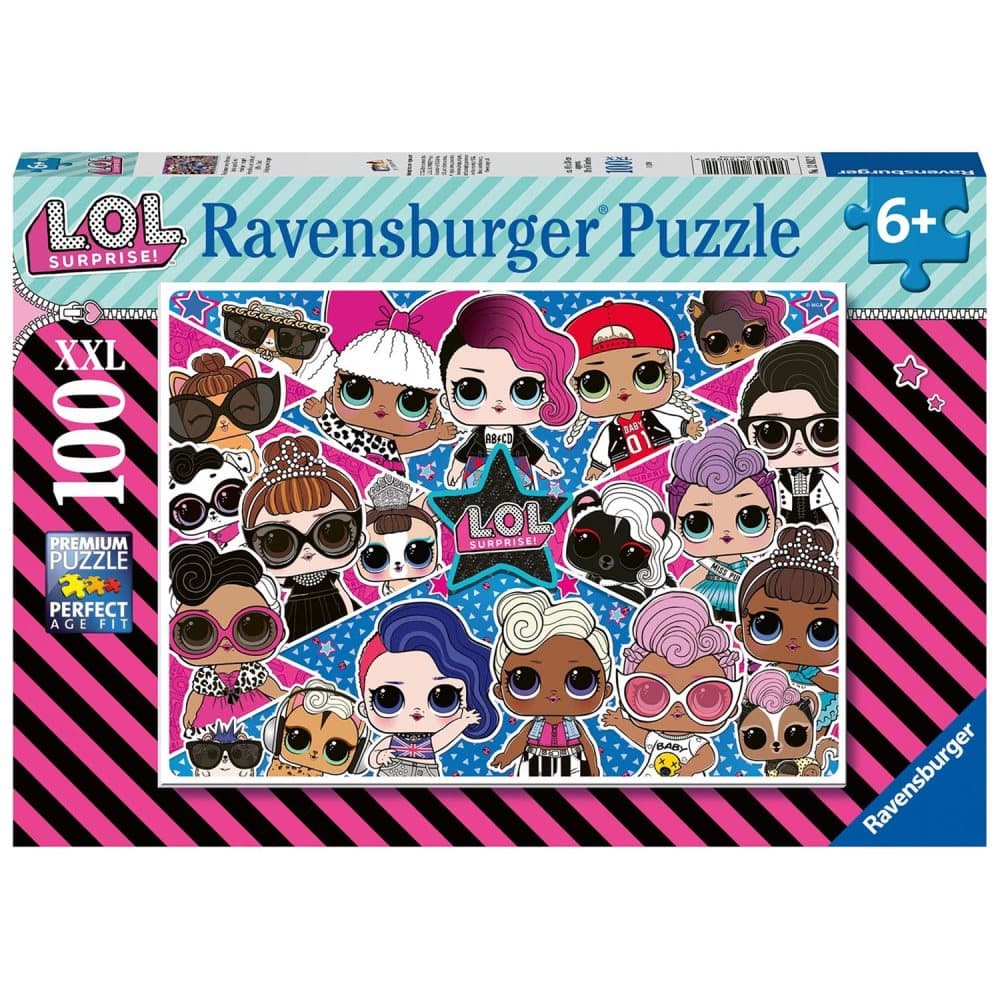 Ravensburger, Puzzle, LOL Surprise XXL - 100 pcs