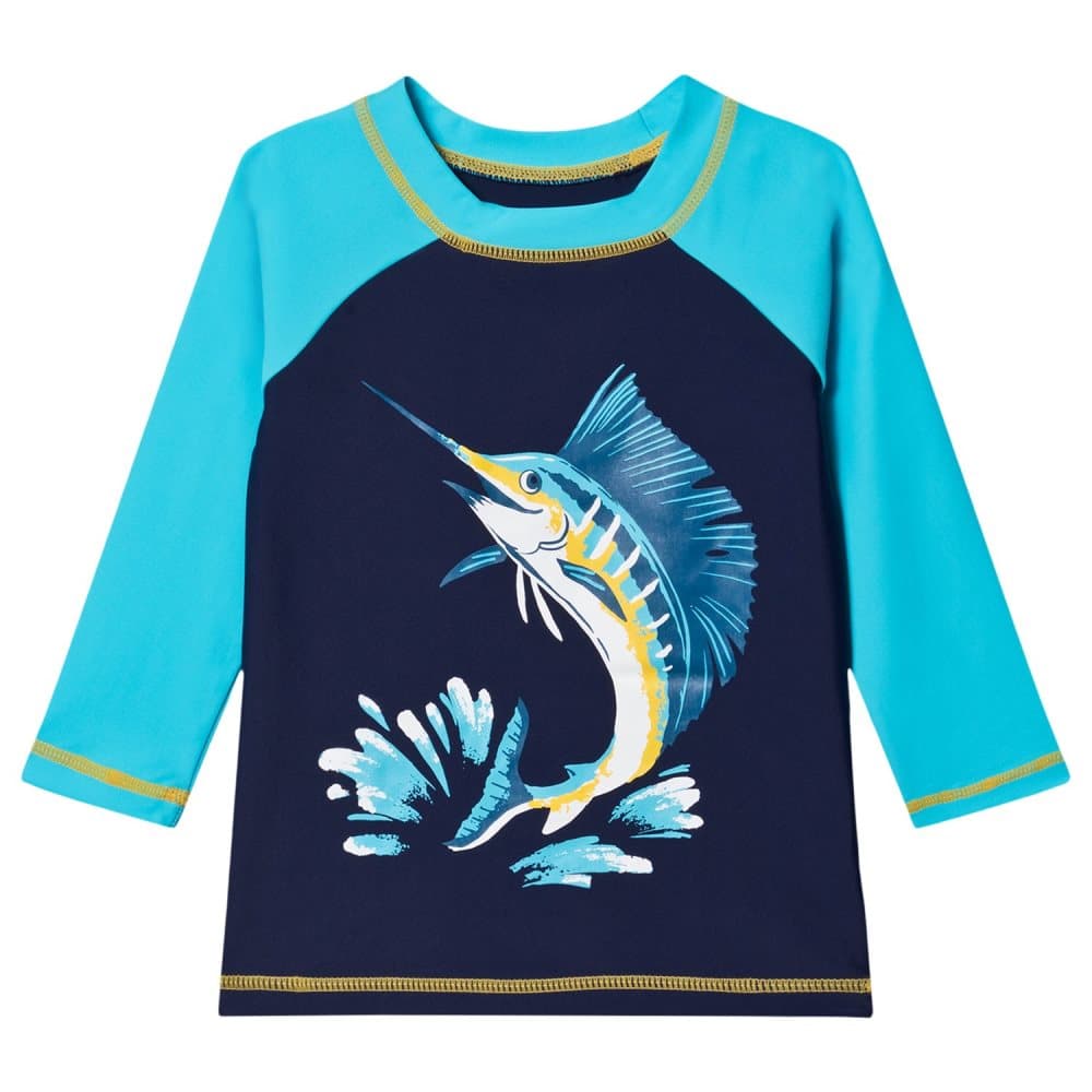 Hatley, Game Fish Long Sleeve Rashguard Blue