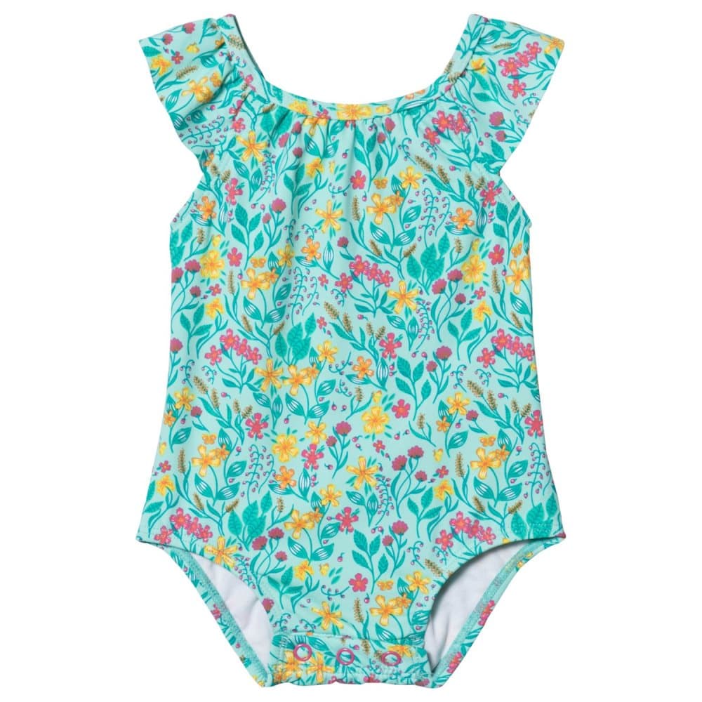 Hatley, Summer Garden Baby Badedragt Green