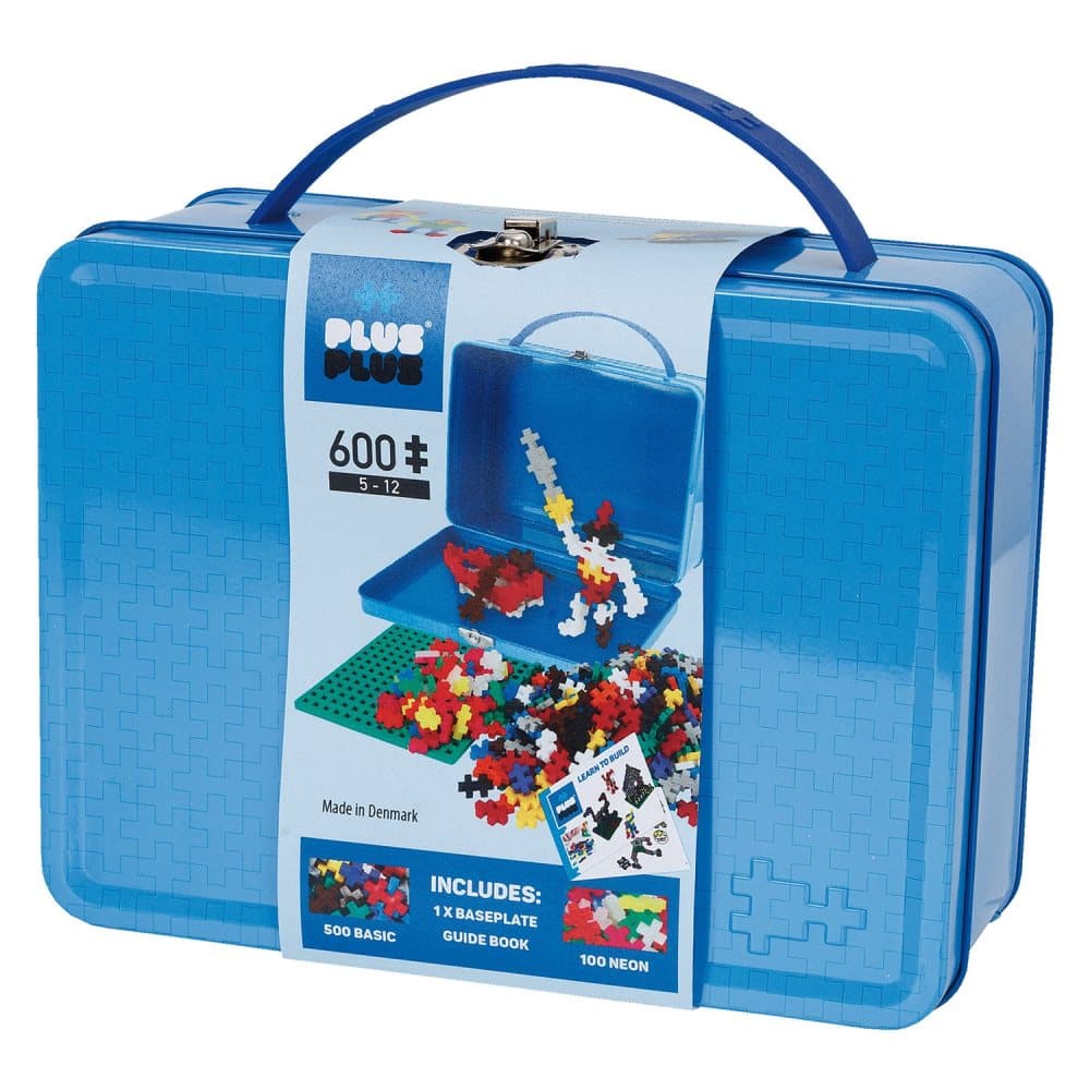 Plus-Plus® Basic Metal Suitcase, 600 pcs