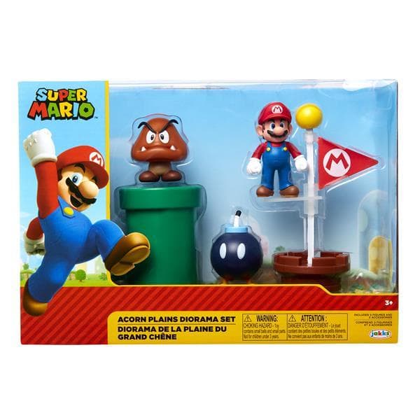 Super Mario Acorn Plains Diorama Lekset