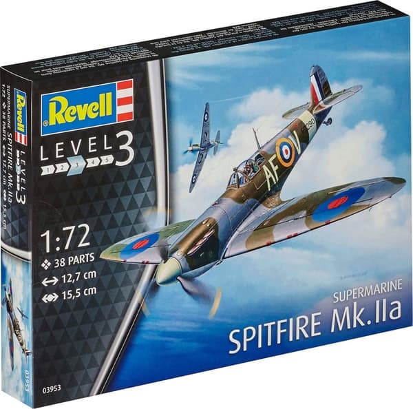 Revell Spitfire Mk.IIa 1:72 Modelbyggesæt