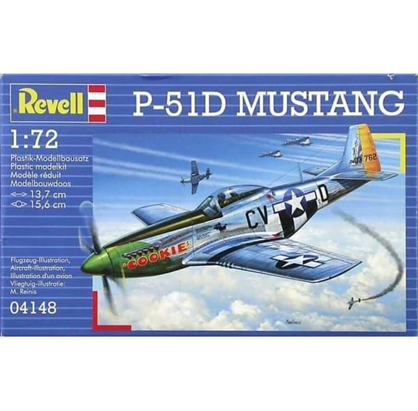 Revell P-51D Mustang 1:72 Modellbyggsats