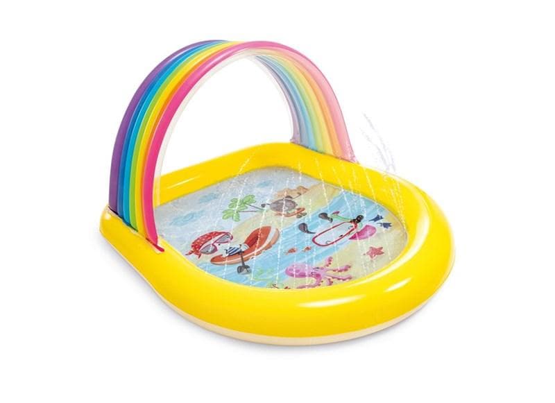 INTEX Spraypool regnbue 84l
