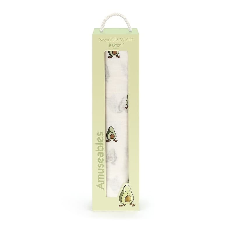 Jellycat Amuseable Avocado Swaddle Filt